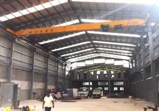 low headroom single grider overhead crane